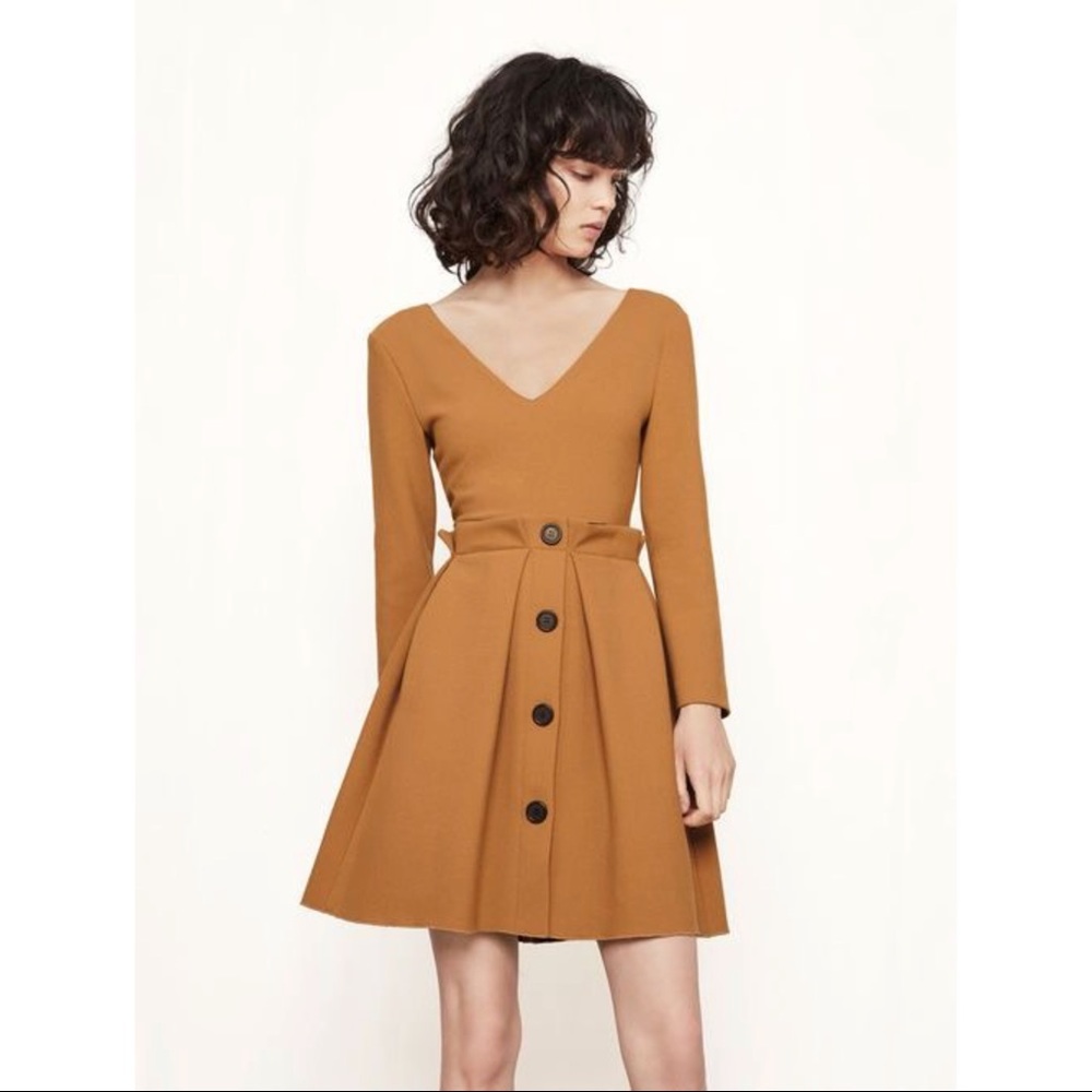 Size3 Maje Camel Dress